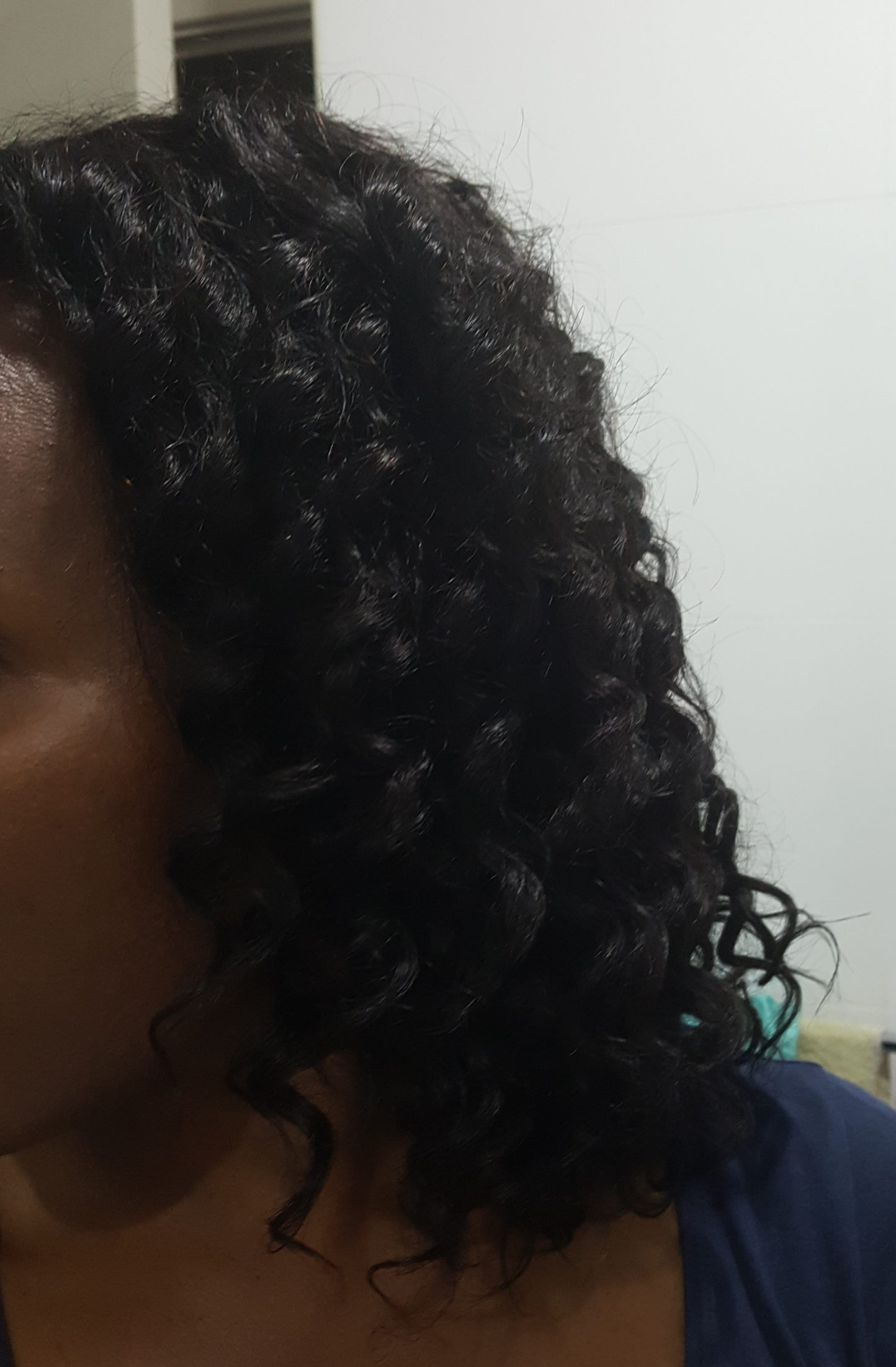 Wigs as a protective style. Afro